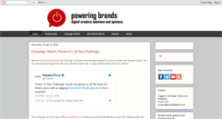 Desktop Screenshot of poweringbrands.com